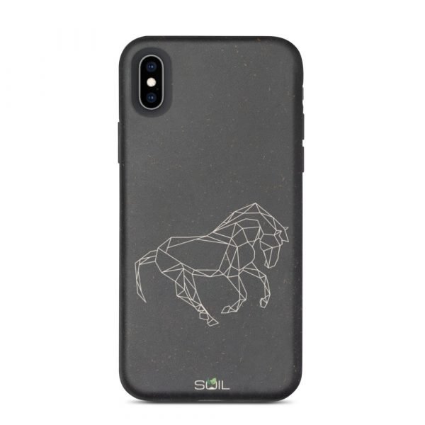 Mustang Stick Art - Biodegradable iPhone Case - biodegradable iphone case iphone xs max 5feb9b3f42bee - SoilCase - Eco-Friendly, Sustainable, Biodegradable & Compostable phone case for iPhone