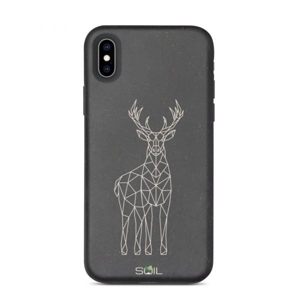 Majestic Elk Stick Art- Biodegradable phone case - biodegradable iphone case iphone xs max 5feb9baad499b - SoilCase - Eco-Friendly, Sustainable, Biodegradable & Compostable phone case for iPhone