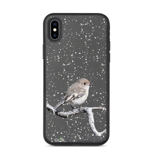 Small Bird on Snowy Branch - Biodegradable iPhone Case - biodegradable iphone case iphone xs max 5feb9cac98d49 - SoilCase - Eco-Friendly, Sustainable, Biodegradable & Compostable phone case for iPhone