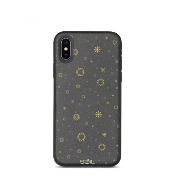 Golden Flower Pattern - Biodegradable iPhone Case - biodegradable iphone case iphone xxs 5feb8cd2a010b - SoilCase - Eco-Friendly, Sustainable, Biodegradable & Compostable phone case for iPhone