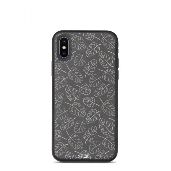 Monstera Leaf Pattern - Biodegradable iPhone Case - biodegradable iphone case iphone xxs 5feb94c746e6b - SoilCase - Eco-Friendly, Sustainable, Biodegradable & Compostable phone case for iPhone