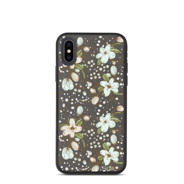 Glory Of The Snow Flower Pattern - Biodegradable iPhone Case - biodegradable iphone case iphone xxs 5feb97b05e762 - SoilCase - Eco-Friendly, Sustainable, Biodegradable & Compostable phone case for iPhone