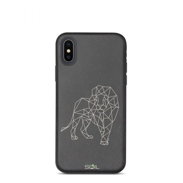 Lion Stick Art - Biodegradable iPhone Case - biodegradable iphone case iphone xxs 5feb9afd66e11 - SoilCase - Eco-Friendly, Sustainable, Biodegradable & Compostable phone case for iPhone