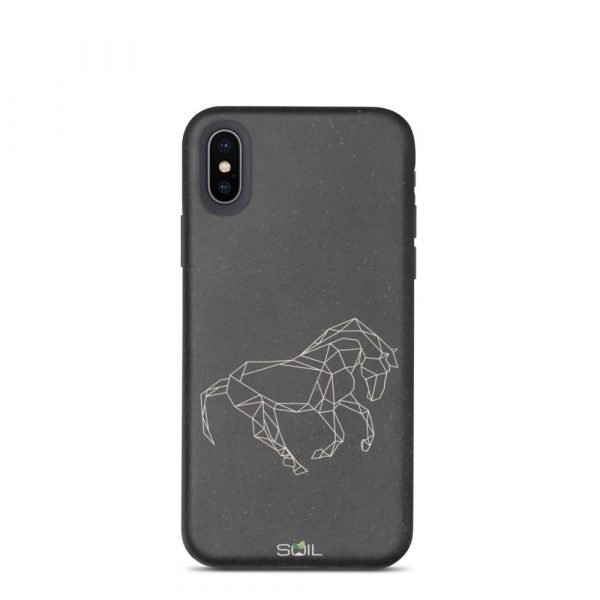 Mustang Stick Art - Biodegradable iPhone Case - biodegradable iphone case iphone xxs 5feb9b3f42af8 - SoilCase - Eco-Friendly, Sustainable, Biodegradable & Compostable phone case for iPhone
