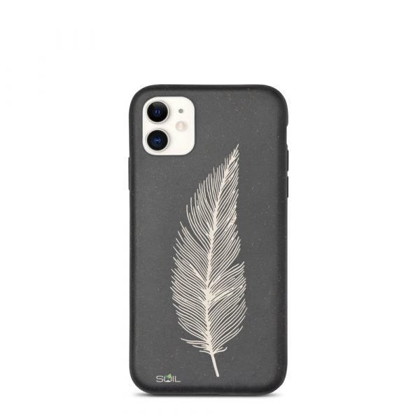 Light as a Feather - Biodegradable iPhone case - biodegradable iphone case iphone 11 case on phone 6055b0b697ff8 - SoilCase - Eco-Friendly, Sustainable, Biodegradable & Compostable phone case for iPhone