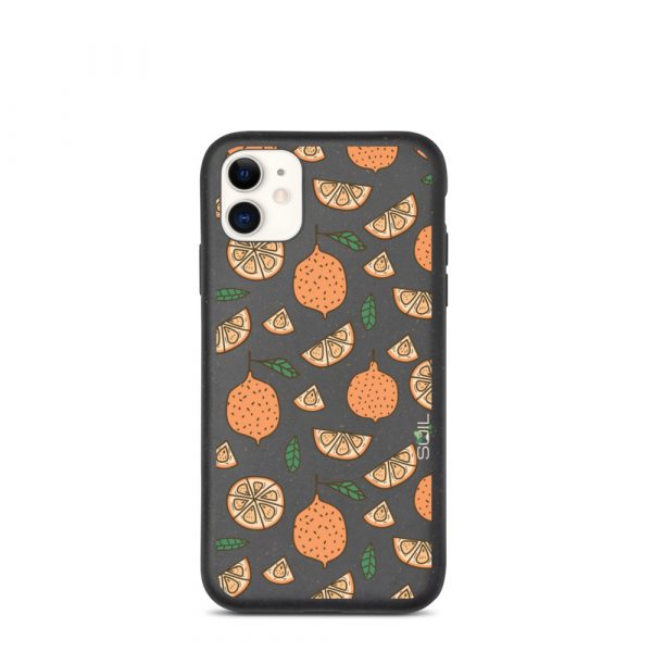Citrus Attack - Biodegradable iPhone case - biodegradable iphone case iphone 11 case on phone 605e4a450ddf1 - SoilCase - Eco-Friendly, Sustainable, Biodegradable & Compostable phone case for iPhone