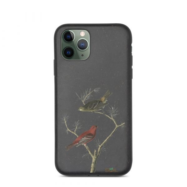 Birds on a Branch - Biodegradable iPhone case - biodegradable iphone case iphone 11 pro case on phone 6055bd0784b13 - SoilCase - Eco-Friendly, Sustainable, Biodegradable & Compostable phone case for iPhone