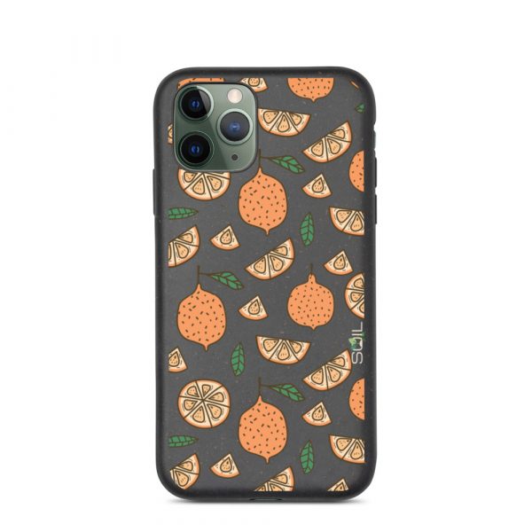 Citrus Attack - Biodegradable iPhone case - biodegradable iphone case iphone 11 pro case on phone 605e4a450de70 - SoilCase - Eco-Friendly, Sustainable, Biodegradable & Compostable phone case for iPhone