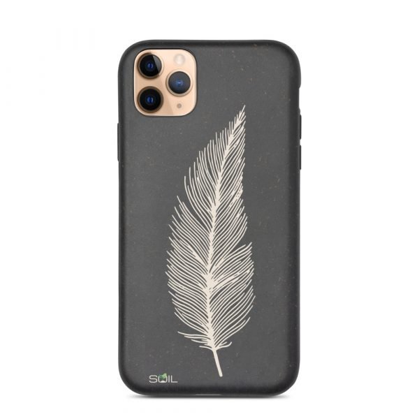 Light as a Feather - Biodegradable iPhone case - biodegradable iphone case iphone 11 pro max case on phone 6055b0b698094 - SoilCase - Eco-Friendly, Sustainable, Biodegradable & Compostable phone case for iPhone