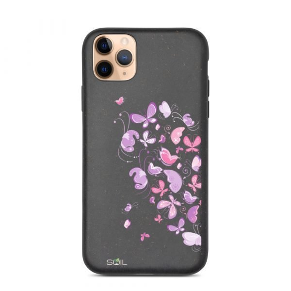Butterfly Heart, Left half - Biodegradable iPhone Case - biodegradable iphone case iphone 11 pro max case on phone 6055f248b95d3 - SoilCase - Eco-Friendly, Sustainable, Biodegradable & Compostable phone case for iPhone
