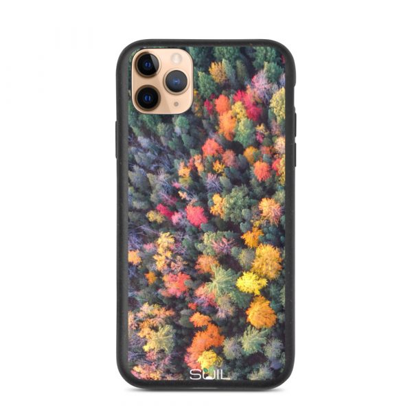 Autumn Forest - Biodegradable iPhone case - biodegradable iphone case iphone 11 pro max case on phone 605e435e8a29d - SoilCase - Eco-Friendly, Sustainable, Biodegradable & Compostable phone case for iPhone
