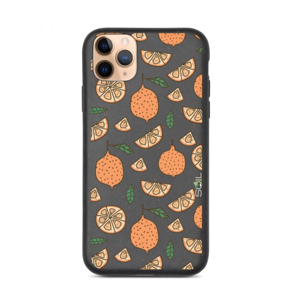 Citrus Attack - Biodegradable iPhone case - biodegradable iphone case iphone 11 pro max case on phone 605e4a450deec - SoilCase - Eco-Friendly, Sustainable, Biodegradable & Compostable phone case for iPhone