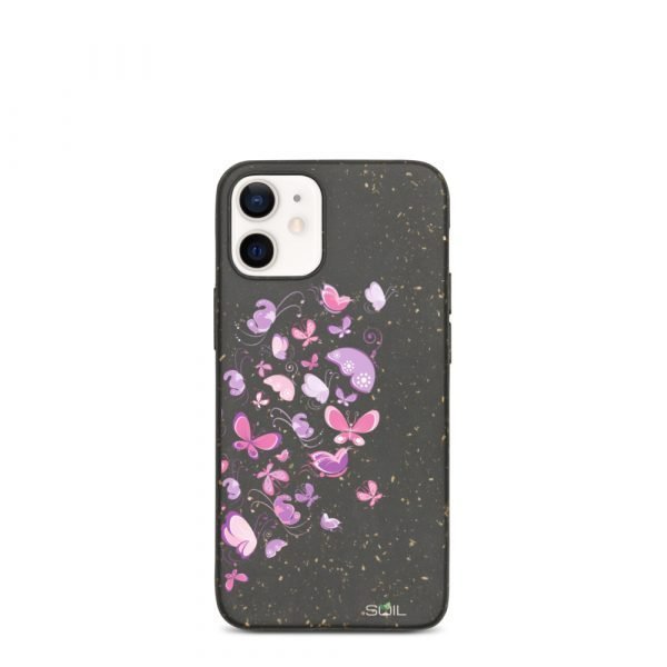 Butterfly Heart, Right Half - Biodegradable iPhone Case - biodegradable iphone case iphone 12 mini case on phone 6055f30c65360 - SoilCase - Eco-Friendly, Sustainable, Biodegradable & Compostable phone case for iPhone