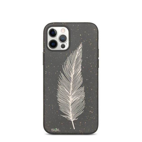Light as a Feather - Biodegradable iPhone case - biodegradable iphone case iphone 12 pro case on phone 6055b0b6981c6 - SoilCase - Eco-Friendly, Sustainable, Biodegradable & Compostable phone case for iPhone