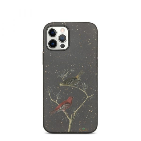 Birds on a Branch - Biodegradable iPhone case - biodegradable iphone case iphone 12 pro case on phone 6055bd0784cf9 - SoilCase - Eco-Friendly, Sustainable, Biodegradable & Compostable phone case for iPhone