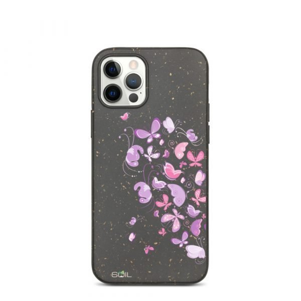 Butterfly Heart, Left half - Biodegradable iPhone Case - biodegradable iphone case iphone 12 pro case on phone 6055f248b9723 - SoilCase - Eco-Friendly, Sustainable, Biodegradable & Compostable phone case for iPhone