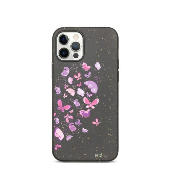 Butterfly Heart, Right Half - Biodegradable iPhone Case - biodegradable iphone case iphone 12 pro case on phone 6055f30c653a6 - SoilCase - Eco-Friendly, Sustainable, Biodegradable & Compostable phone case for iPhone