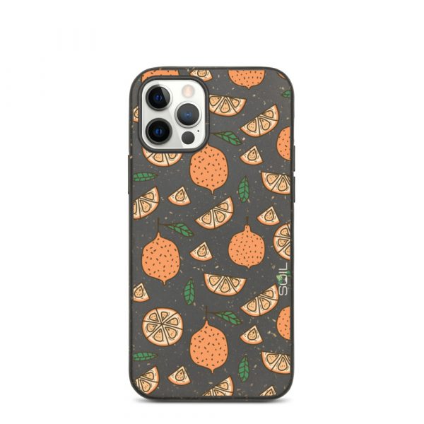 Citrus Attack - Biodegradable iPhone case - biodegradable iphone case iphone 12 pro case on phone 605e4a450dfda - SoilCase - Eco-Friendly, Sustainable, Biodegradable & Compostable phone case for iPhone