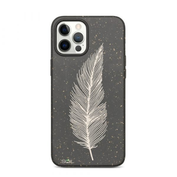 Light as a Feather - Biodegradable iPhone case - biodegradable iphone case iphone 12 pro max case on phone 6055b0b697e5c - SoilCase - Eco-Friendly, Sustainable, Biodegradable & Compostable phone case for iPhone