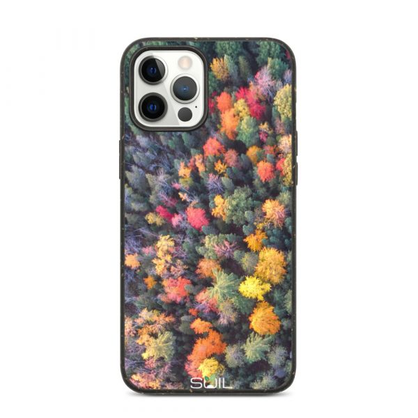 Autumn Forest - Biodegradable iPhone case - biodegradable iphone case iphone 12 pro max case on phone 605e435e8a196 - SoilCase - Eco-Friendly, Sustainable, Biodegradable & Compostable phone case for iPhone