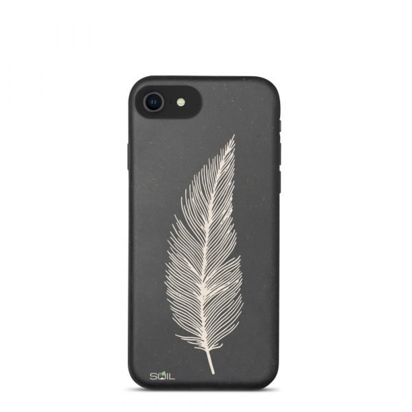 Light as a Feather - Biodegradable iPhone case - biodegradable iphone case iphone 7 8 se case on phone 6055b0b698298 - SoilCase - Eco-Friendly, Sustainable, Biodegradable & Compostable phone case for iPhone