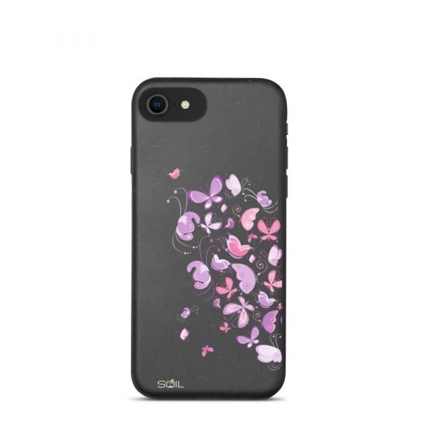 Butterfly Heart, Left half - Biodegradable iPhone Case - biodegradable iphone case iphone 7 8 se case on phone 6055f248b9813 - SoilCase - Eco-Friendly, Sustainable, Biodegradable & Compostable phone case for iPhone