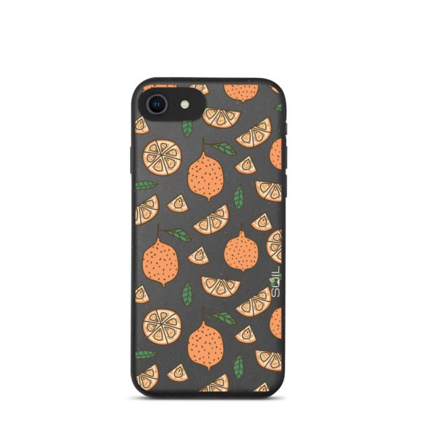 Citrus Attack - Biodegradable iPhone case - biodegradable iphone case iphone 7 8 se case on phone 605e4a450e087 - SoilCase - Eco-Friendly, Sustainable, Biodegradable & Compostable phone case for iPhone