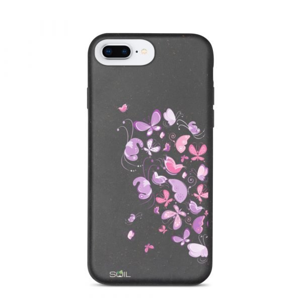 Butterfly Heart, Left half - Biodegradable iPhone Case - biodegradable iphone case iphone 7 plus 8 plus case on phone 6055f248b97ae - SoilCase - Eco-Friendly, Sustainable, Biodegradable & Compostable phone case for iPhone