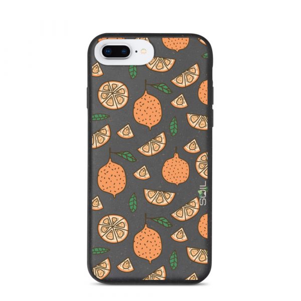 Citrus Attack - Biodegradable iPhone case - biodegradable iphone case iphone 7 plus 8 plus case on phone 605e4a450e03d - SoilCase - Eco-Friendly, Sustainable, Biodegradable & Compostable phone case for iPhone