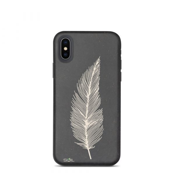 Light as a Feather - Biodegradable iPhone case - biodegradable iphone case iphone x xs case on phone 6055b0b6982ea - SoilCase - Eco-Friendly, Sustainable, Biodegradable & Compostable phone case for iPhone
