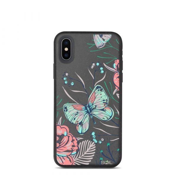 Butterfly in Flowers - Biodegradable iPhone case - biodegradable iphone case iphone x xs case on phone 6055b8d3a0bd3 - SoilCase - Eco-Friendly, Sustainable, Biodegradable & Compostable phone case for iPhone