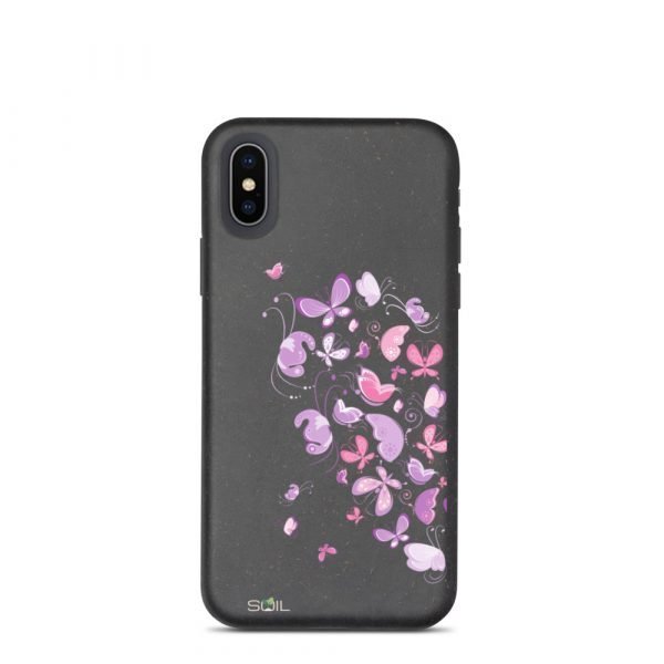 Butterfly Heart, Left half - Biodegradable iPhone Case - biodegradable iphone case iphone x xs case on phone 6055f248b9878 - SoilCase - Eco-Friendly, Sustainable, Biodegradable & Compostable phone case for iPhone