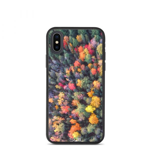 Autumn Forest - Biodegradable iPhone case - biodegradable iphone case iphone x xs case on phone 605e435e8a485 - SoilCase - Eco-Friendly, Sustainable, Biodegradable & Compostable phone case for iPhone