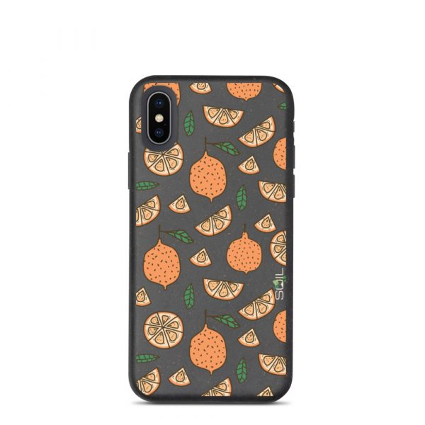 Citrus Attack - Biodegradable iPhone case - biodegradable iphone case iphone x xs case on phone 605e4a450e0ce - SoilCase - Eco-Friendly, Sustainable, Biodegradable & Compostable phone case for iPhone