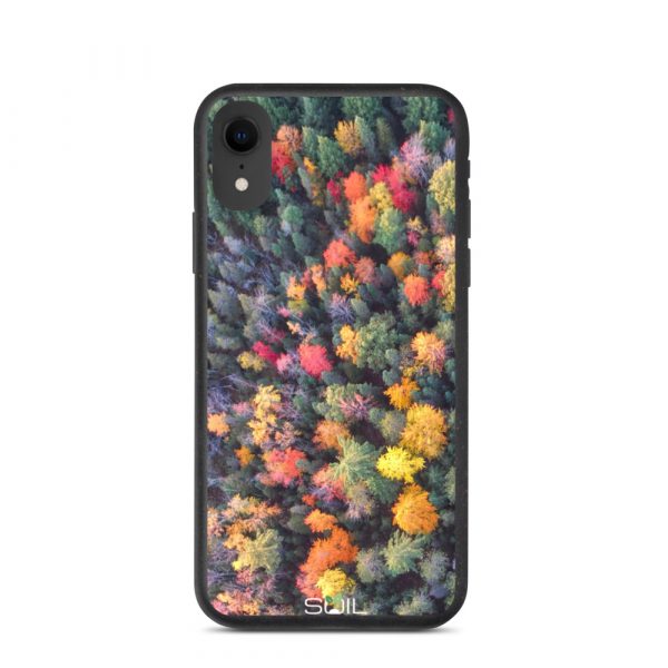 Autumn Forest - Biodegradable iPhone case - biodegradable iphone case iphone xr case on phone 605e435e8a4ff - SoilCase - Eco-Friendly, Sustainable, Biodegradable & Compostable phone case for iPhone