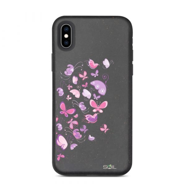 Butterfly Heart, Right Half - Biodegradable iPhone Case - biodegradable iphone case iphone xs max case on phone 6055f30c6551a - SoilCase - Eco-Friendly, Sustainable, Biodegradable & Compostable phone case for iPhone