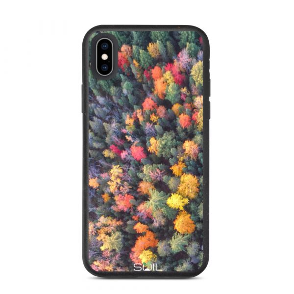 Autumn Forest - Biodegradable iPhone case - biodegradable iphone case iphone xs max case on phone 605e435e8a57c - SoilCase - Eco-Friendly, Sustainable, Biodegradable & Compostable phone case for iPhone