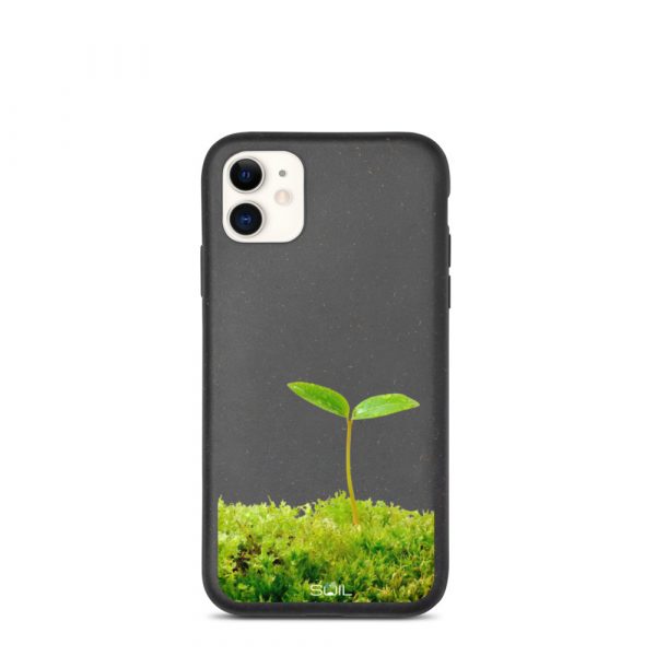 Sprout in a Moss - Biodegradable iPhone case - biodegradable iphone case iphone 11 case on phone 6077f2ea84fa3 - SoilCase - Eco-Friendly, Sustainable, Biodegradable & Compostable phone case for iPhone