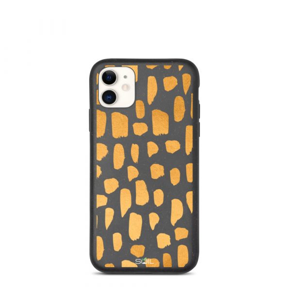 Patches of Gold - Biodegradable iPhone Case - biodegradable iphone case iphone 11 case on phone 6077fa207abea - SoilCase - Eco-Friendly, Sustainable, Biodegradable & Compostable phone case for iPhone