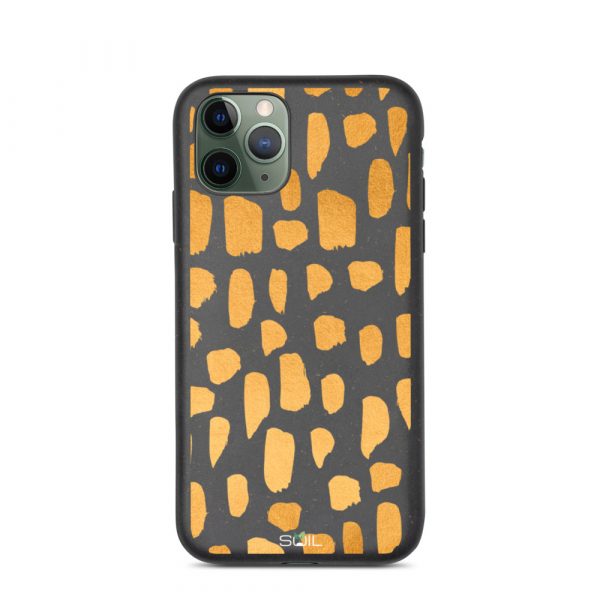 Patches of Gold - Biodegradable iPhone Case - biodegradable iphone case iphone 11 pro case on phone 6077fa207aca7 - SoilCase - Eco-Friendly, Sustainable, Biodegradable & Compostable phone case for iPhone