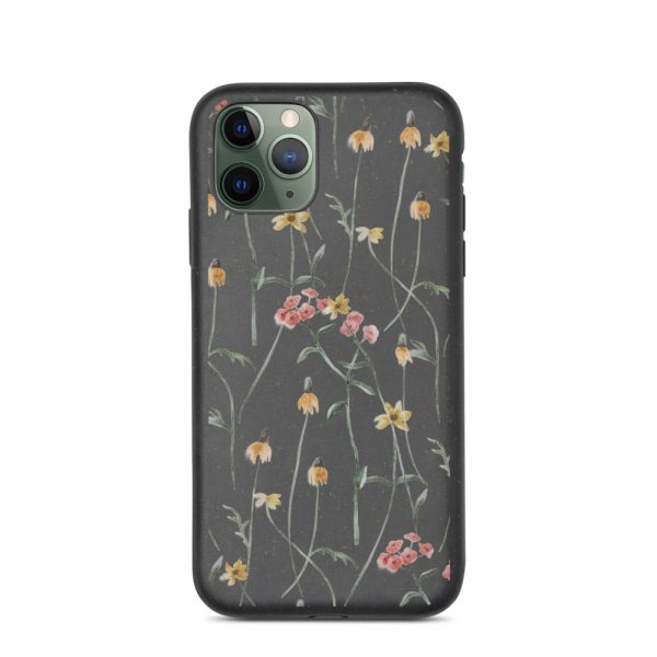 Modest Meadow Flowers - Biodegradable iPhone Case - biodegradable iphone case iphone 11 pro case on phone 6077faaf3a90b - SoilCase - Eco-Friendly, Sustainable, Biodegradable & Compostable phone case for iPhone