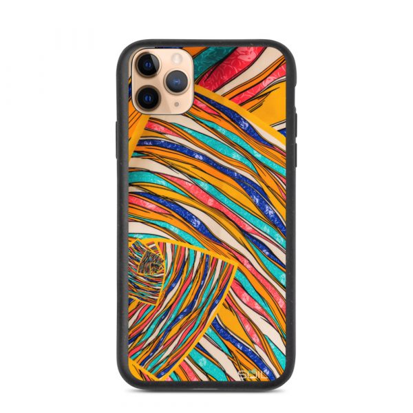 Color Strip Craze - Biodegradable iPhone Case - biodegradable iphone case iphone 11 pro max case on phone 6075f6fd2d249 - SoilCase - Eco-Friendly, Sustainable, Biodegradable & Compostable phone case for iPhone