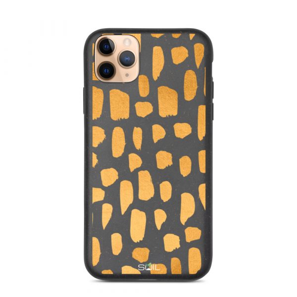 Patches of Gold - Biodegradable iPhone Case - biodegradable iphone case iphone 11 pro max case on phone 6077fa207ad51 - SoilCase - Eco-Friendly, Sustainable, Biodegradable & Compostable phone case for iPhone