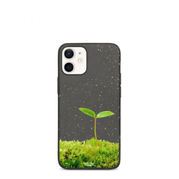 Sprout in a Moss - Biodegradable iPhone case - biodegradable iphone case iphone 12 mini case on phone 6077f2ea85145 - SoilCase - Eco-Friendly, Sustainable, Biodegradable & Compostable phone case for iPhone