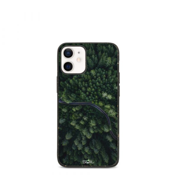 Through The Forest - Biodegradable iPhone Case - biodegradable iphone case iphone 12 mini case on phone 6077faecc6563 - SoilCase - Eco-Friendly, Sustainable, Biodegradable & Compostable phone case for iPhone