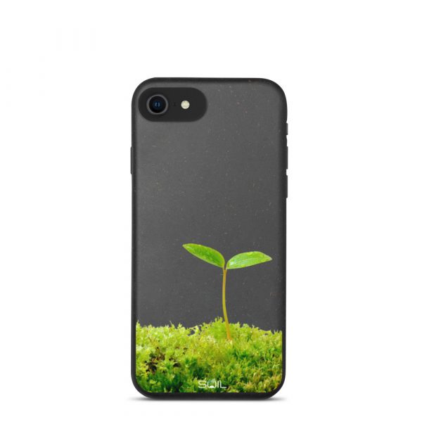 Sprout in a Moss - Biodegradable iPhone case - biodegradable iphone case iphone 7 8 se case on phone 6077f2ea852aa - SoilCase - Eco-Friendly, Sustainable, Biodegradable & Compostable phone case for iPhone