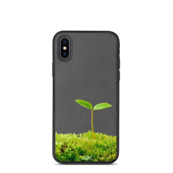 Sprout in a Moss - Biodegradable iPhone case - biodegradable iphone case iphone x xs case on phone 6077f2ea8530f - SoilCase - Eco-Friendly, Sustainable, Biodegradable & Compostable phone case for iPhone