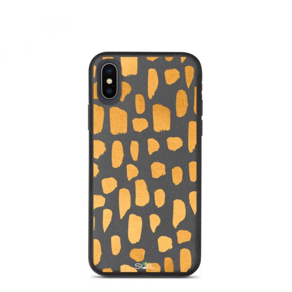 Patches of Gold - Biodegradable iPhone Case - biodegradable iphone case iphone x xs case on phone 6077fa207b1c3 - SoilCase - Eco-Friendly, Sustainable, Biodegradable & Compostable phone case for iPhone