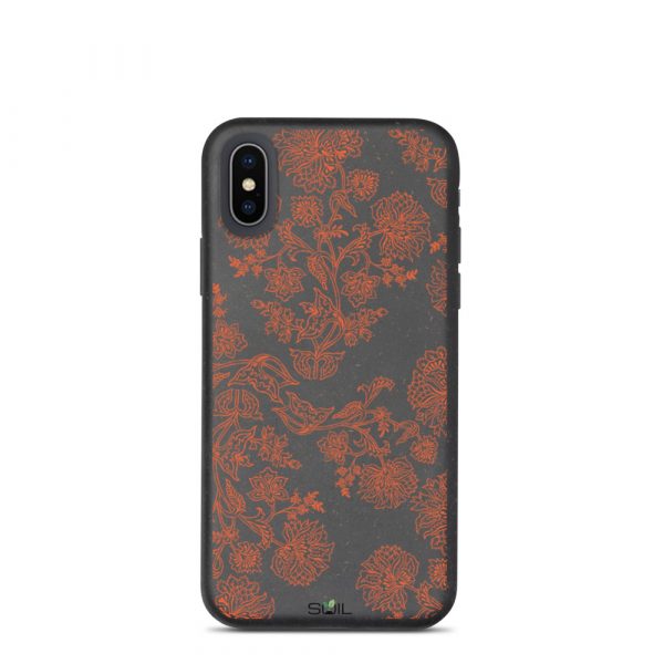 Red Flower Ornament - Biodegradable iPhone Case - biodegradable iphone case iphone x xs case on phone 6077fb25eeb64 - SoilCase - Eco-Friendly, Sustainable, Biodegradable & Compostable phone case for iPhone