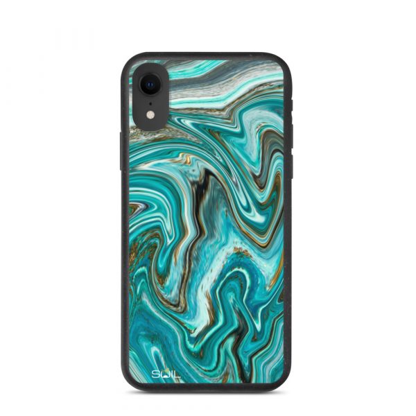 Azure Ripples - Biodegradable iPhone Case - biodegradable iphone case iphone xr case on phone 6075f6c4ca298 - SoilCase - Eco-Friendly, Sustainable, Biodegradable & Compostable phone case for iPhone